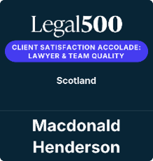 Legal 500 - Client Satisfaction Accolade - Lawyer & Team Quality 2026